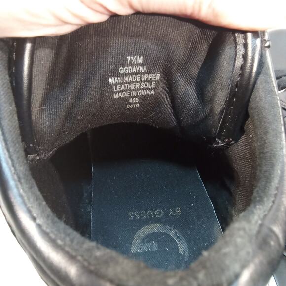 G by Guess Black Quilted High-Top Sneakers Women’s 7.5M - Picture 7 of 8